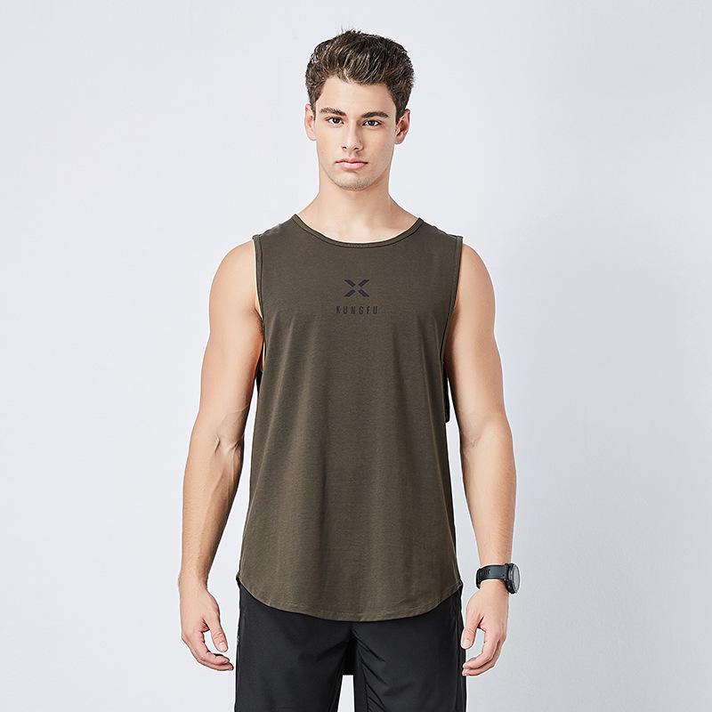 Men s Sleeveless Summer Sports Vest - Loose, Breathable Fitness Top M
