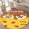 Personalized C-Chip 'n' Dale Round Chair Office Rug - Perfect for Mat, Office Chair & More - Ideal Gift for Birthdays and Holidays