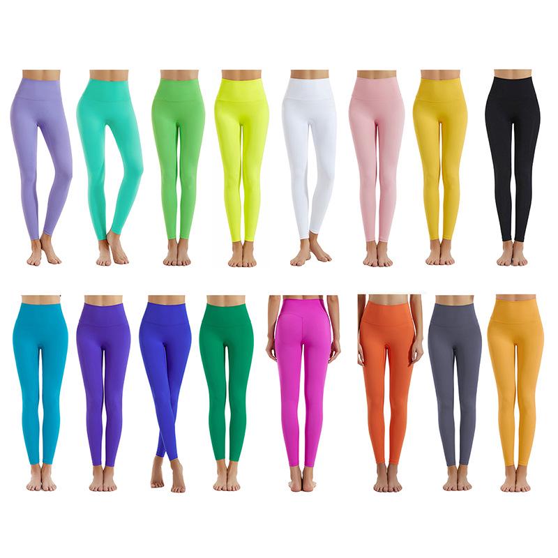 Silk Grid Women's High Waist Yoga Pants - Spring/Summer, Hip-Lifting, Quick-Drying, Sweat-Wicking Running Tights.
