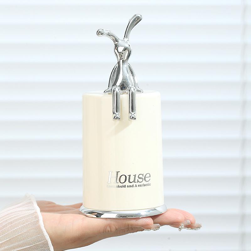 Little Rabbit Pop-up Toothpick Holder - Cute Cartoon Press-type Design