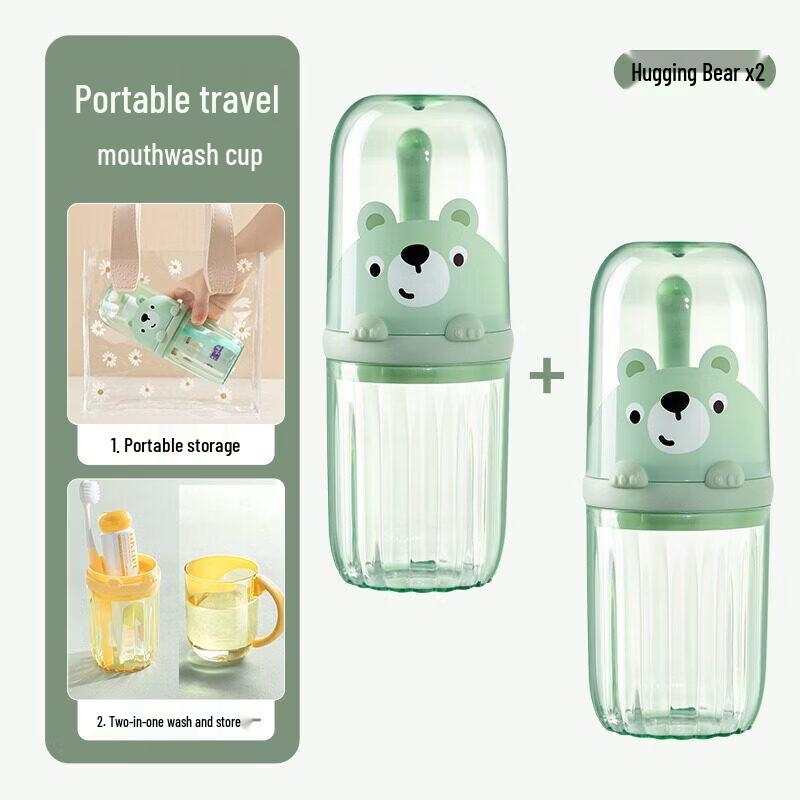 Children s Portable Travel Toothbrush Set