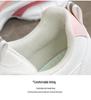 2025 Spring Women's Korean Style Breathable White Sneakers: Versatile Thick Sole, Height Increasing, Casual Sports Dad Shoes