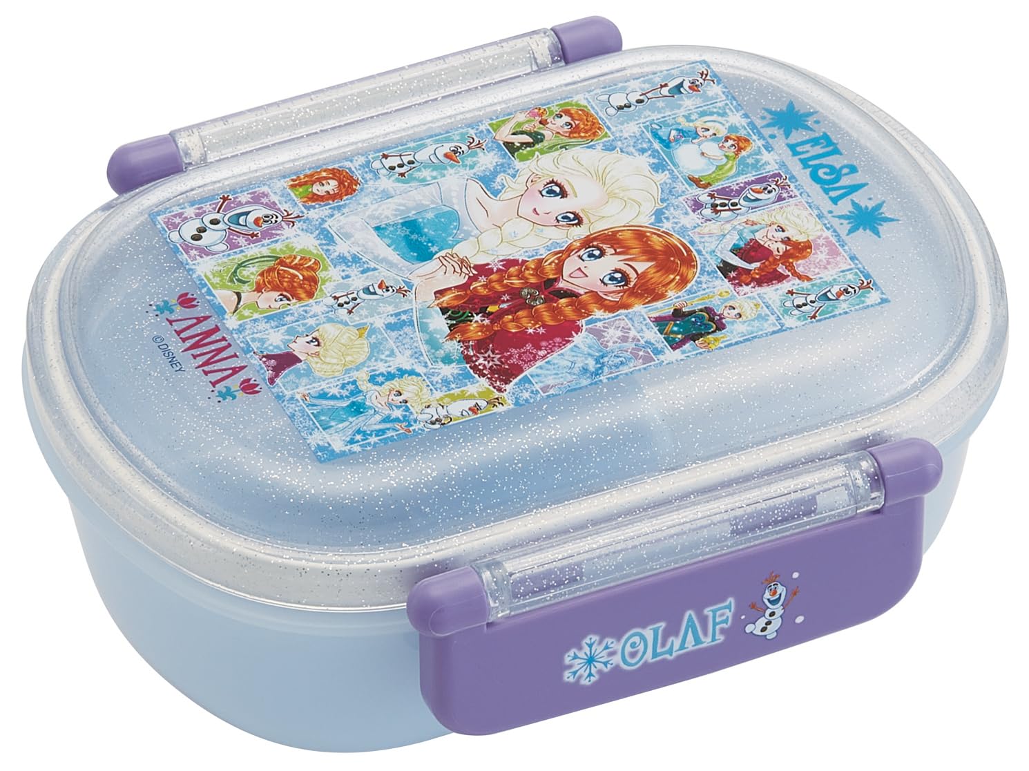 

Skater Lunch 360ml with a Fluffy Made in Single Dishwasher and Microwave Disney Frozen x Shoko Nakagawa Children s Box, Capacity, Lid, Japan, Tier,