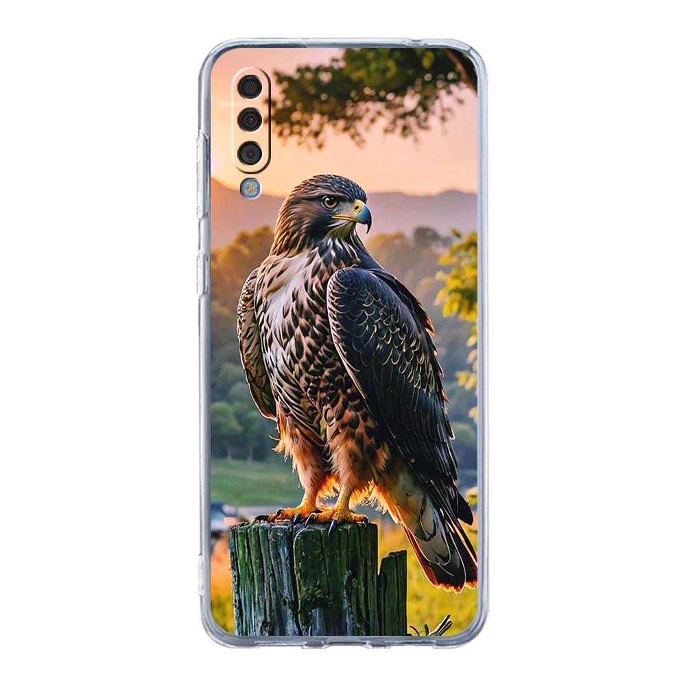 Phone Case For Samsung A56 A36 A26 A16 A14 A12 A22 A32 5G A34 A42 A52 A54 A50 A70 A72 A40 A20E A20S A04S A06 Cover Eagle