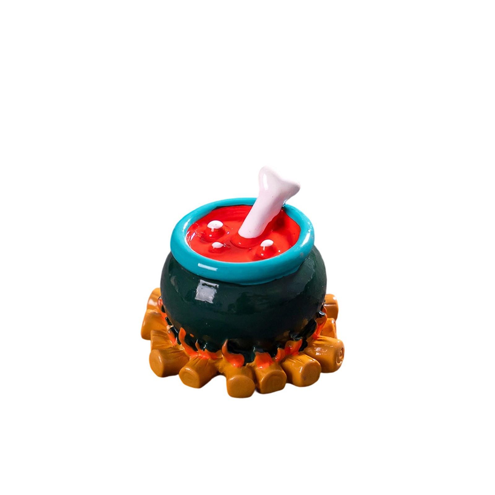 

Хэллоуин Ужас Череп/ Креативные Аксессуары для Украшения Сцены Настольные Маленькие Украшения DIY Изделия из Смолы One Size