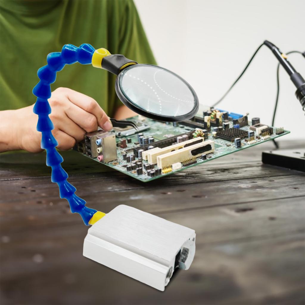 1/4In Thread Welding Auxiliary Tool Adjustable Multi-Function Workbench Tool Welding Third Hand Tool for DIY Efficient Helper