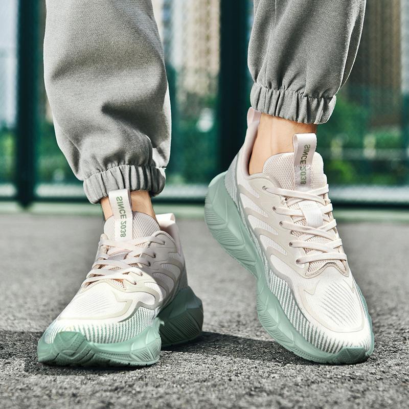 Herrenschuhe Sneakers Herrentennis Luxusschuhe Herren Casual Trainer Race Atmungsaktive modische Halbschuhe Laufschuhe für Männer