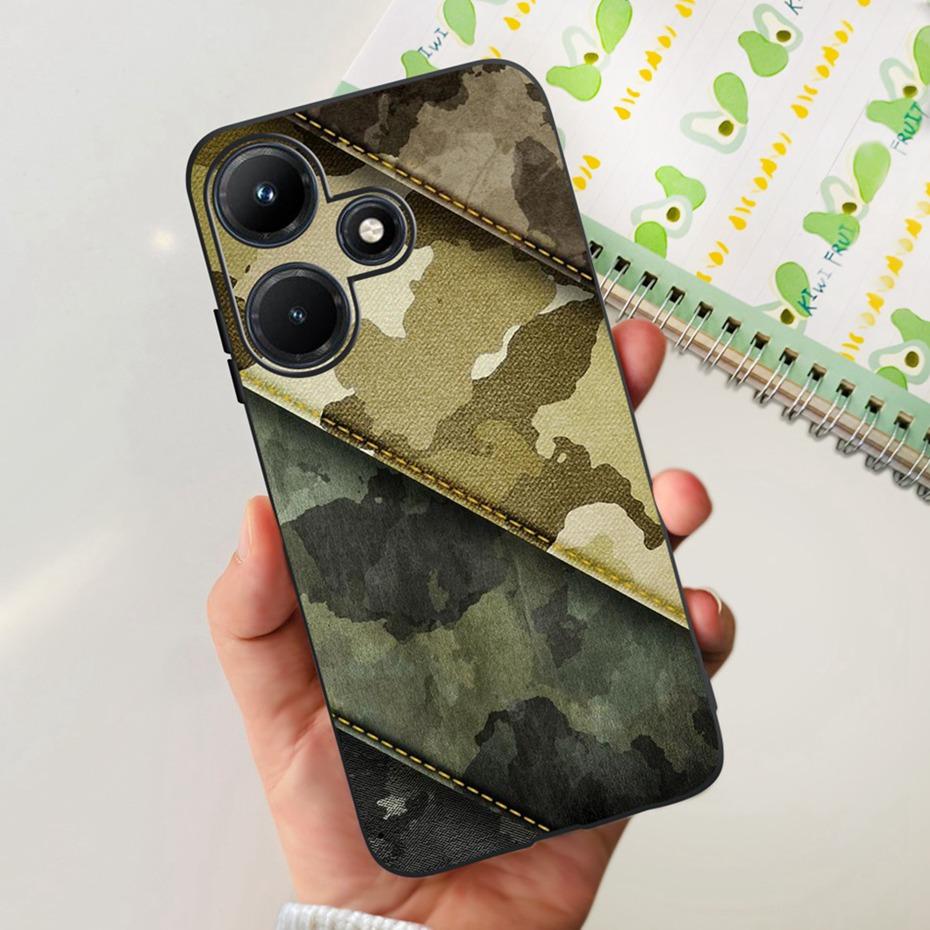 Cute Phone Case For Infinix Hot 30i Hot30 30 Play NFC 2023 Soft Silicone TPU Back Cover For Infinix Hot30i Hot 30 30Play
