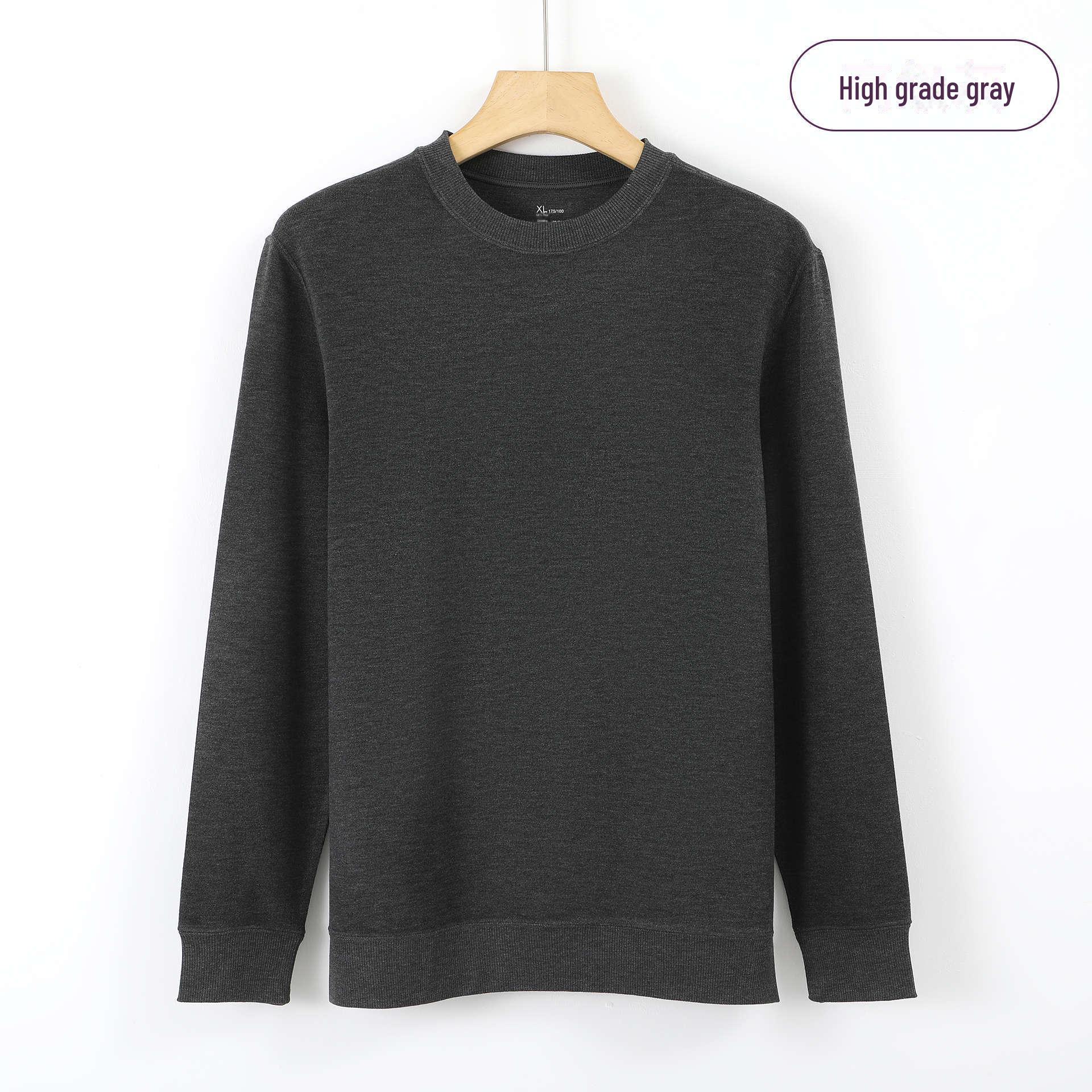 

Мужская базовая рубашка German Velvet Thermal — теплая и антибактериальная для осени/зимы 2XL (150-175 catties)