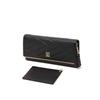 Daks Black Carlisle Pattern Gold Dd 3 Fold Wallet Dcwa6e411bk
