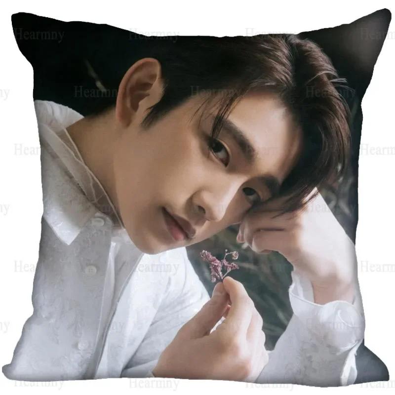 

Новая KPOP GOT7 Наволочка для дома Декоративная наволочка на подушку Невидимая молния Наволочки для диванных подушек 45X45 см 0512 45x45cm 18x18in