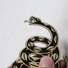 1Pc 3D Snake Badge Decal Dont Tread on Me Metal Car Sticker Gadsden Flag Auto Emblem for Automotive Truck SUV Motorcycle