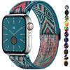 Scrunchie-Armband für Uhrenarmband 45mm 44mm 40mm 41mm 42mm 46mm 49mm Elastisches Nylon-Armband iWatch 11 10 9 8 7 6 se Ultra 3/2