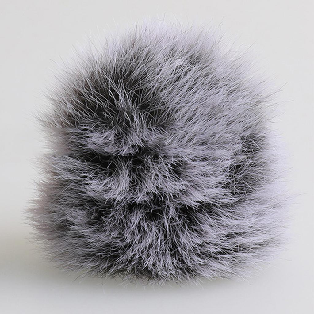 Furry Microphone Windshield for Outdoor Video Blogs Furry Cover for ZV1 ZV1F ZVE10 ZVE1 Microphone Cover