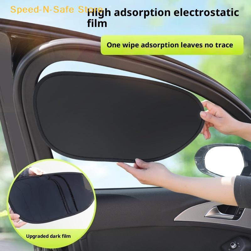 Car Window Sun Shade Universal UV Protection Heat Reduction for Baby Sleeping and Pet Comfort In Summer