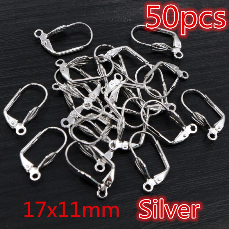 Kupferbeschichtete Ohrhaken (30-50 Stück/Beutel) für DIY Schmuck und Ohrringe Handgefertigte Materialien