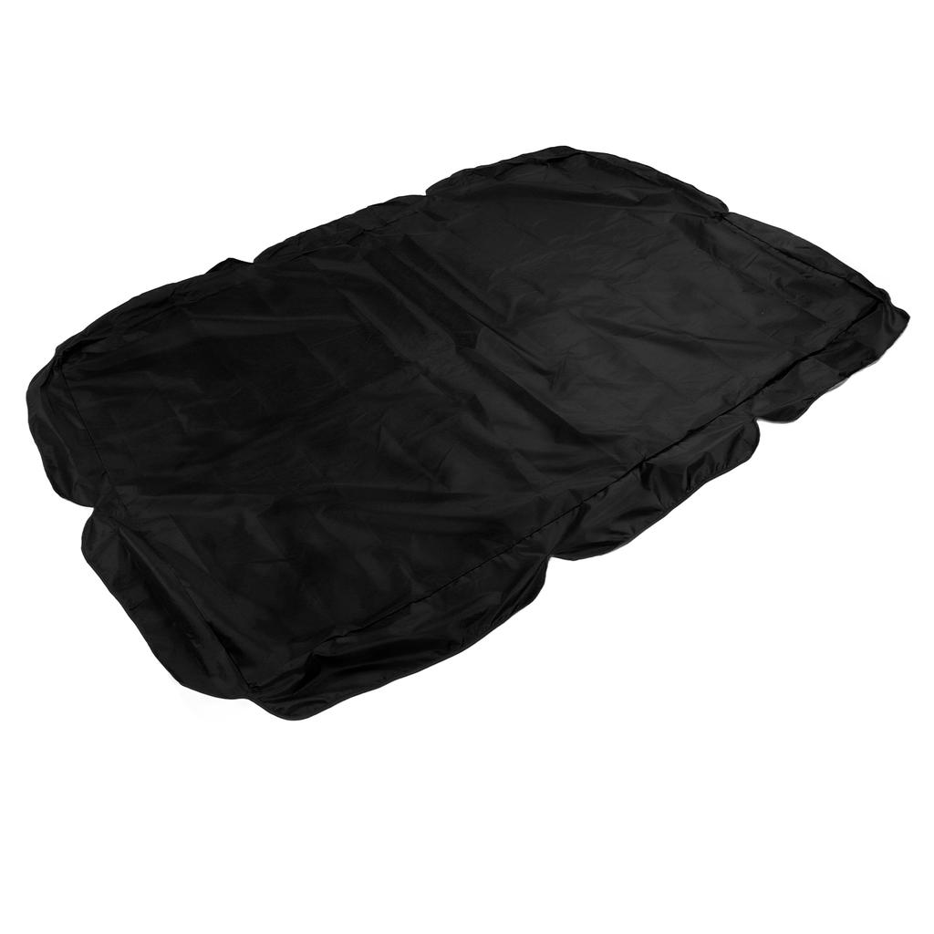 Outdoor Swing Canopy Silver Coated Oxford Cloth Waterproof Swing Chair Top Cover for Garden Sun