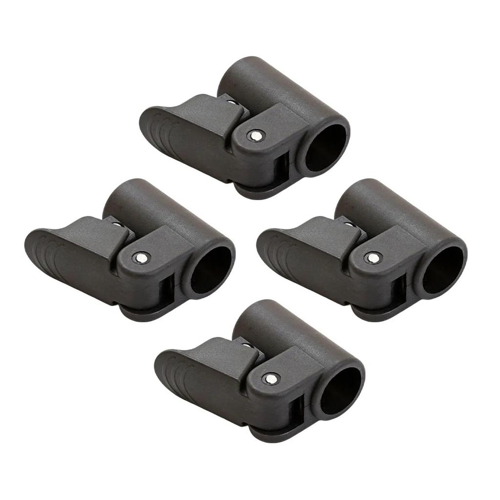 4Pcs Outdoor Tent Camping Clamp Clip Tent Tighten Clip Tent Clamp Tent Connector Watertight Tarps Clip for Camping Tent
