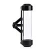 Universal Motorcycle Motorbike Secure Tax Disc Tube Cylindrical Holder Frame Waterproof Black