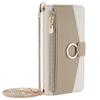 For Xiaomi Redmi A5 4G (171.7mm) Case Mirror Wallet Leather Phone Cover with Chain Shoulder Strap