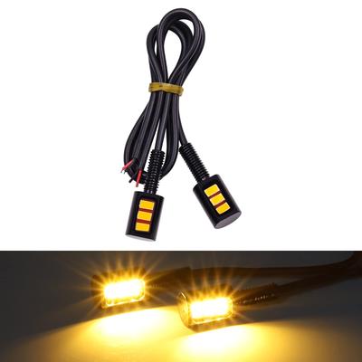 X-STYLE Motorcycle Number Light Screw Bolt Light 12V 3 LED
