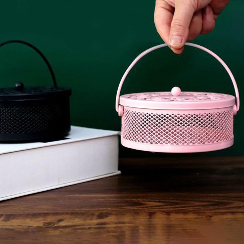 New Insect Repellent Mosquito Coil Tray Holder Anti-fire Cover Incense Burner Sandalwood Anti-Mosquito Mosquito-repellent Holder