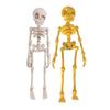 Skull Fridge Magnets with Movable Joints Halloween Poseable Skeleton Fridge Magnet Quirky Gothic Refrigerator Stickers for Kitchen Office