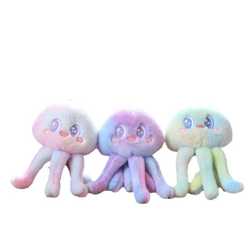 Schattige Sleutelhanger van Zeedier: Kwal & Octopus Hanger Pluche Speelgoed