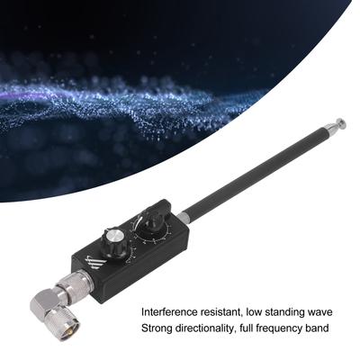 QRP Shortwave Antenna HF Full Band Tuned FM Aviation UV for Signal Reception Shortwave Antenna QRP HF Antenna