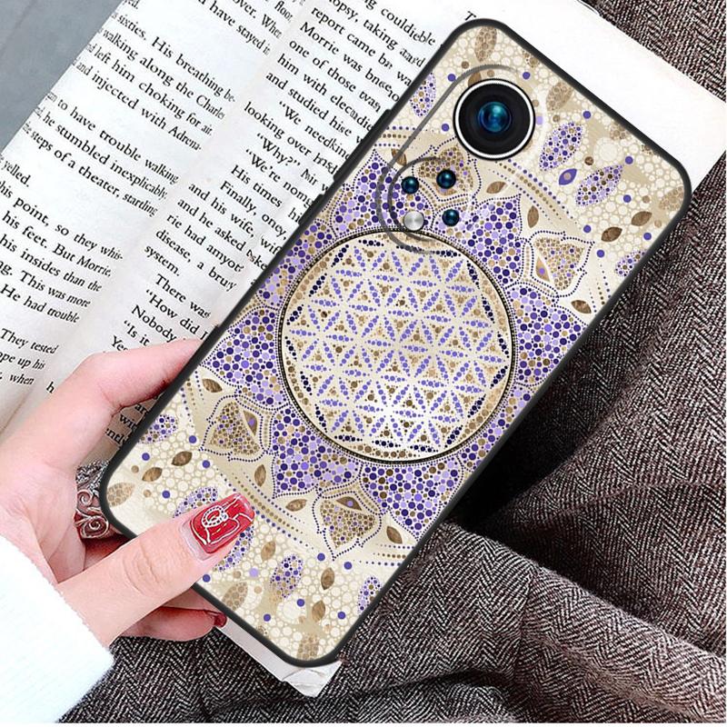 Flower Of Life In Lotus Pastel Case For Honor X9a X8a X7a X6a X6 X7 X8 X9 X8b X9b 50 70 90 Magic 5 Lite Magic 6 Pro Cover