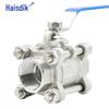 Haistick 304 Stainless Steel Three-Piece Ball Valve
