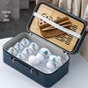 Shangqi Ceramic Kung Fu Travel Tea Set