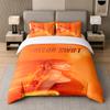 Juego de Cama de 3 Piezas, Taylor Swift 1 Funda Nórdica y 2 Fundas de Almohada, Decoración de Ropa de Cama Estampada Para Habitación de Invitados