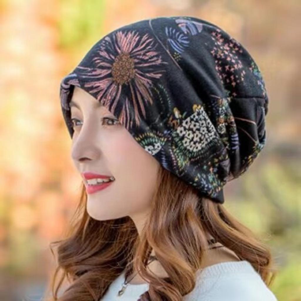 Women's Warm Dual-use Pullover Sports Hat Casual Ear Cap