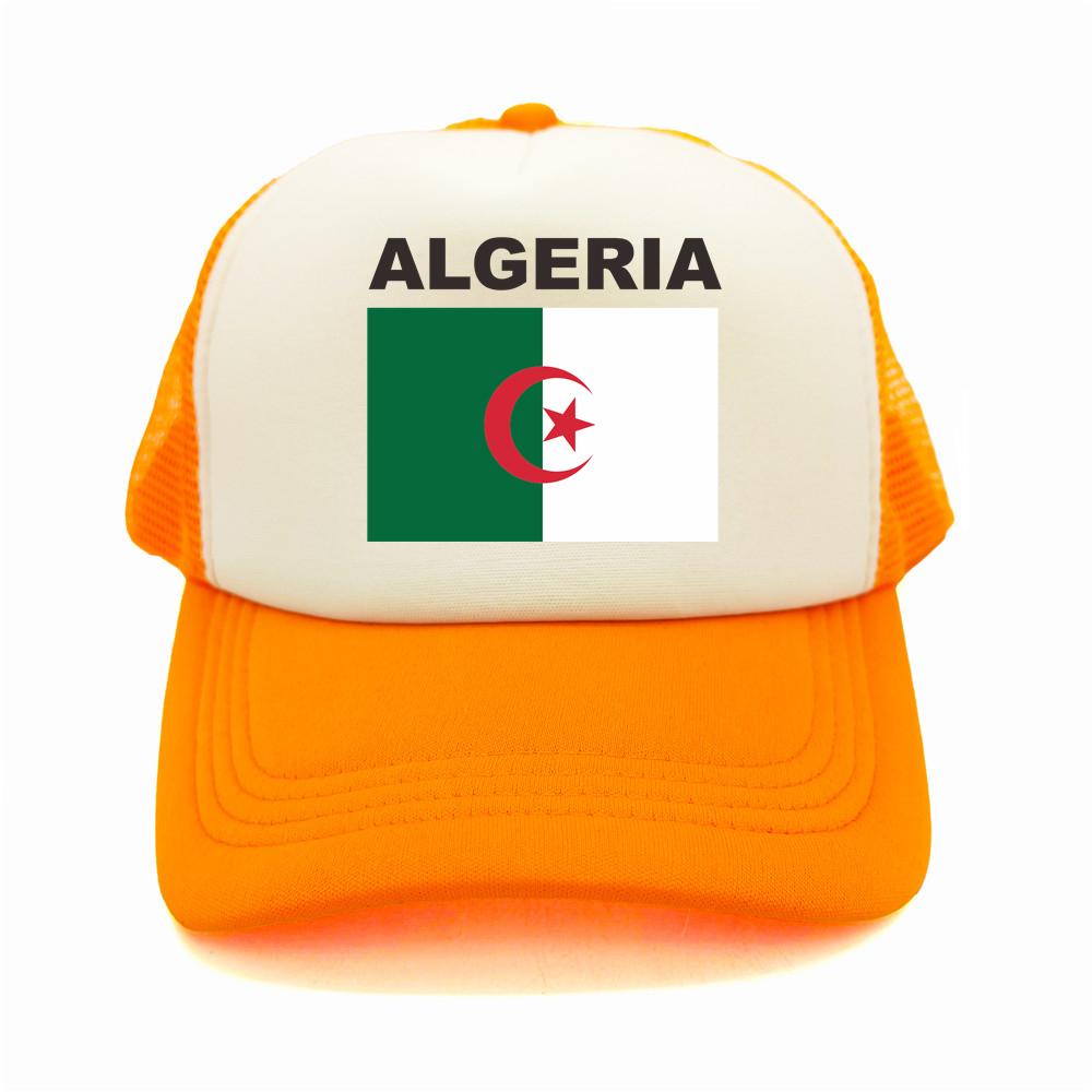 Cool Algeria Trucker Șapcă unisex Algeria Flag Pălărie Șapcă de baseball Șapci unisex plasă plasă