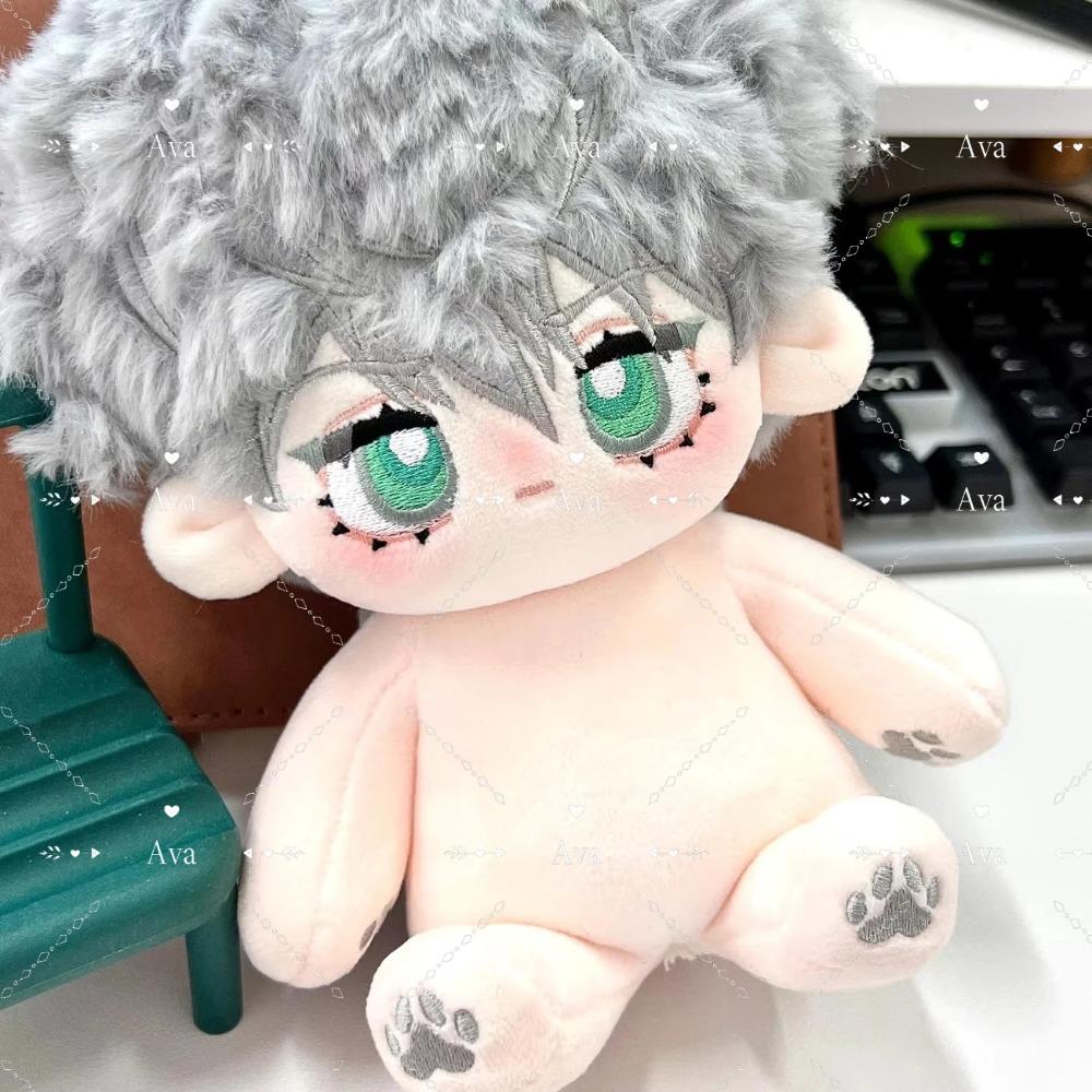 20cm Ava Anime Alien Stage Till Ivan Stuffed Plush Doll Handsome Boy BL Nude Body Cosplay Birthday Gift Send Friends