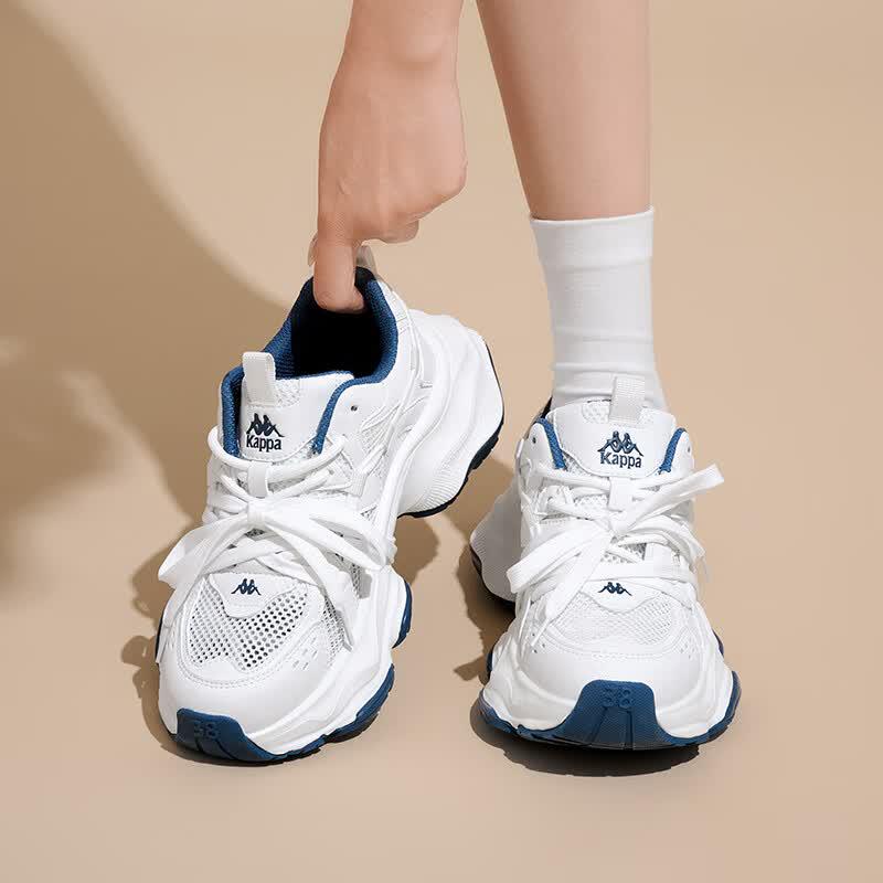 Kappa Women's Breathable Mesh Platform Sneakers