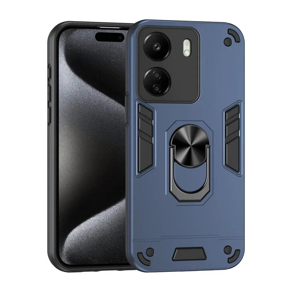 

Противоударный бронированный чехол для Xiaomi 14 Pro 13T 13 Lite 12 11 T S X 11 POCO C61 X6 Pro M6 X4 X5 F5 C55 M5S 4 5G Чехол с магнитной подставкой XiaoMi 11T Pro