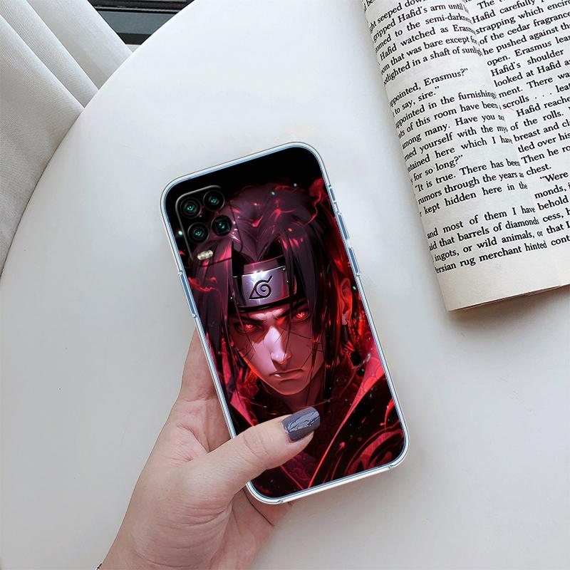 Naruto Uchiha Itachi Sasuke Transparent Phone Case for Motorola Moto Edge 20 30 40 50 S30 Fusion Ultra Pro Neo Lite + G200 G23