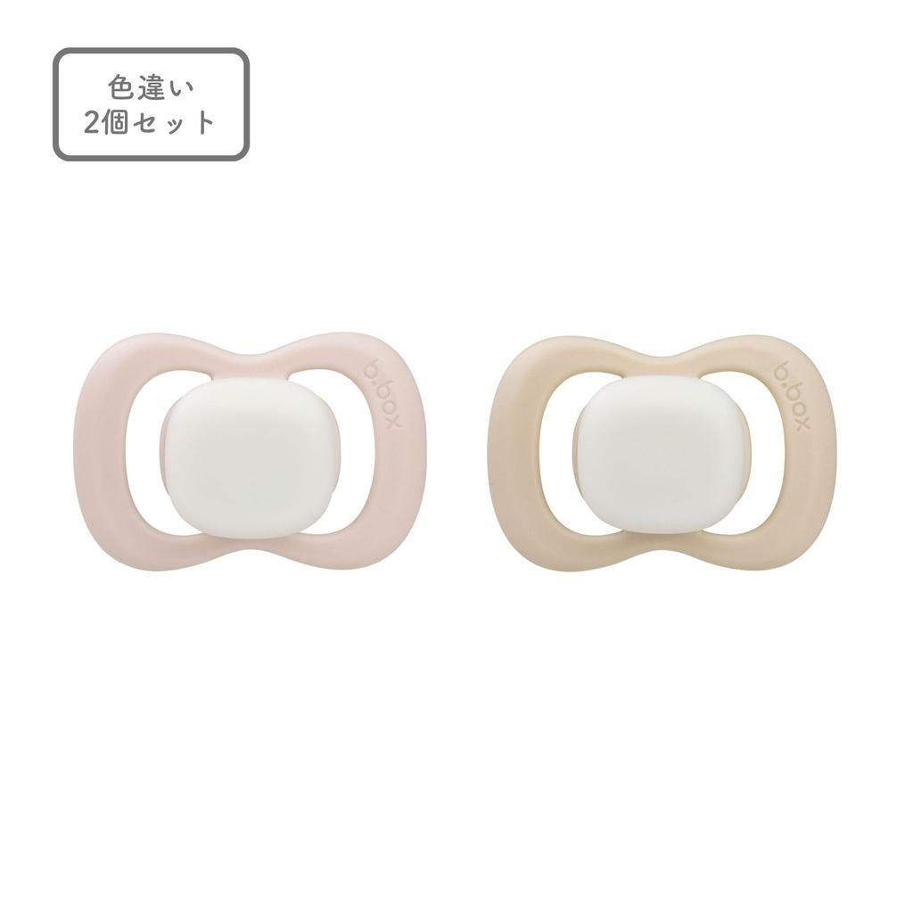 Pacifier Glow Silicone Baby Baby Gift B.box [Genuine] Blush/latte 6m+
