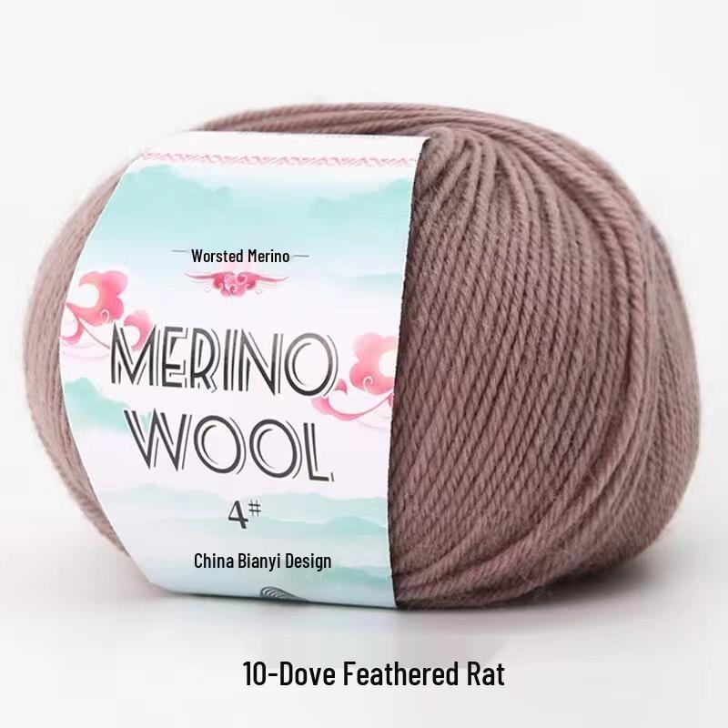 Chunky Merino Wool Yarn 50g for DIY Knitting & Crochet Sweaters and Scarves