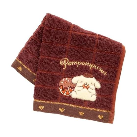 Pochacco Towel Handkerchief Milk Chocolate (Brown) Women s Towel Hand Towel Approx. 25cm 000838-0013-03