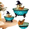 1/2pcs Halloween Ghost Bubble Bath LED Lamp Cute Ghost Night Light for Bathroom Bathtub Decor Color-Changing Mood Light