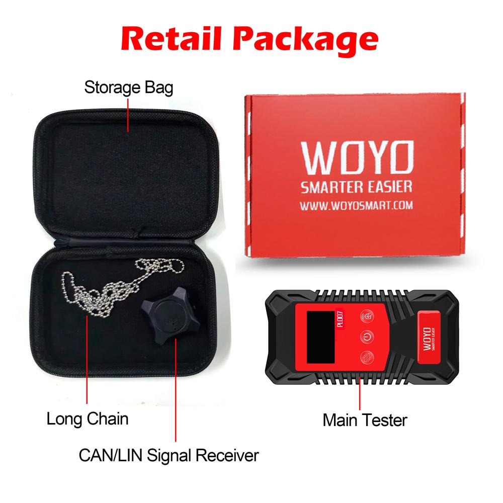 Digital CAN LIN BUS Tester Analyzer PWM Signal Detector with Wireless Receiver