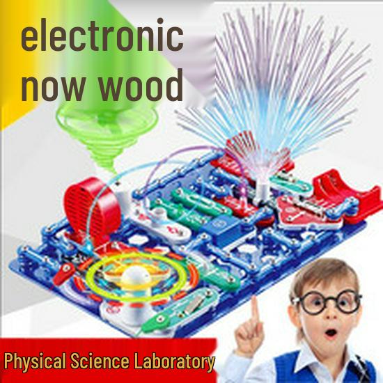 Blocuri electronice de construcție pentru copii Set de explorare laborator științific STEM