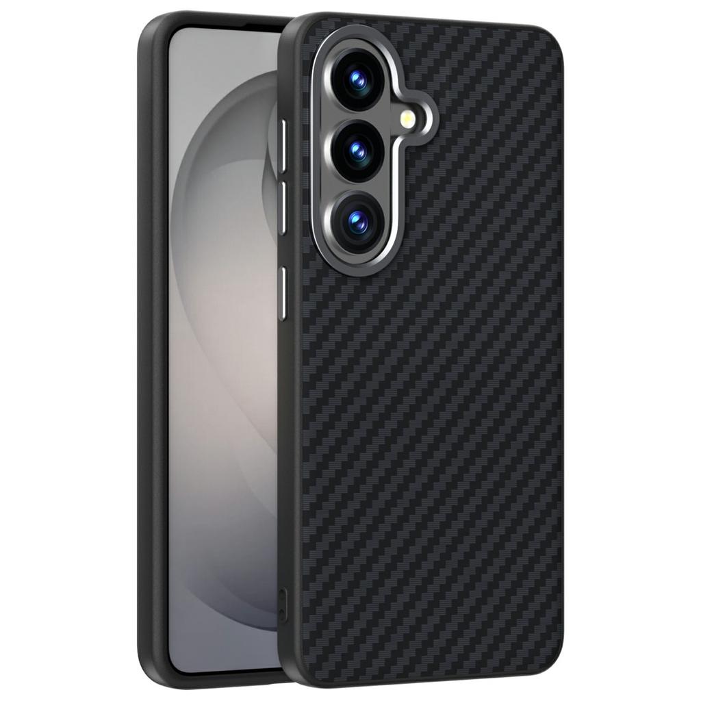 ABEEL For Samsung Galaxy S26+ Magnetic Case Carbon Fiber Texture Phone Back Cover