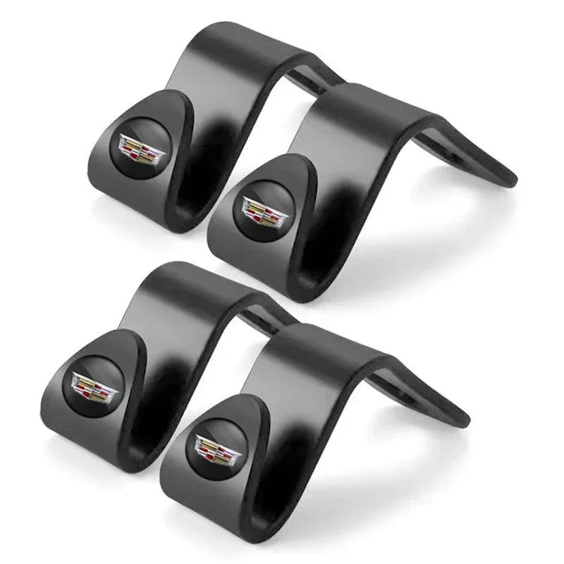 ctznhv1 4/2pcs ABS Car Seat Back Hooks Storage Holder Hook for Cadillac Badge ATS CTS Escalade SRX XTS XT5 STS CT5 CT6 BLS DTS Deville