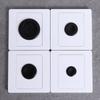 With Rubber Pad With Outlet Hole Wall Blank Panel Cable Cover Cable Socket Panel Decorative Cover