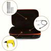1pc Large Capacity Waterproof Tool Bag For Electricians And DIY Enthusiasts - Shockproof Oxford Cloth Carry Case For Electric Drills And Hardware