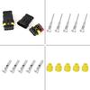 5 Kits 4pin Way Sealed Waterproof Electrical Wire Connector Plug for Car Automobile